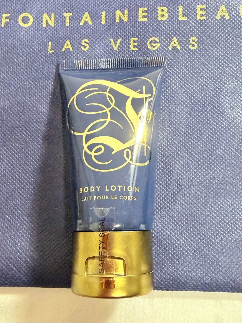 New Fontainebleau Las Vegas Hotel Toiletries Set – 1 Shampoo & 2 Body Lotion